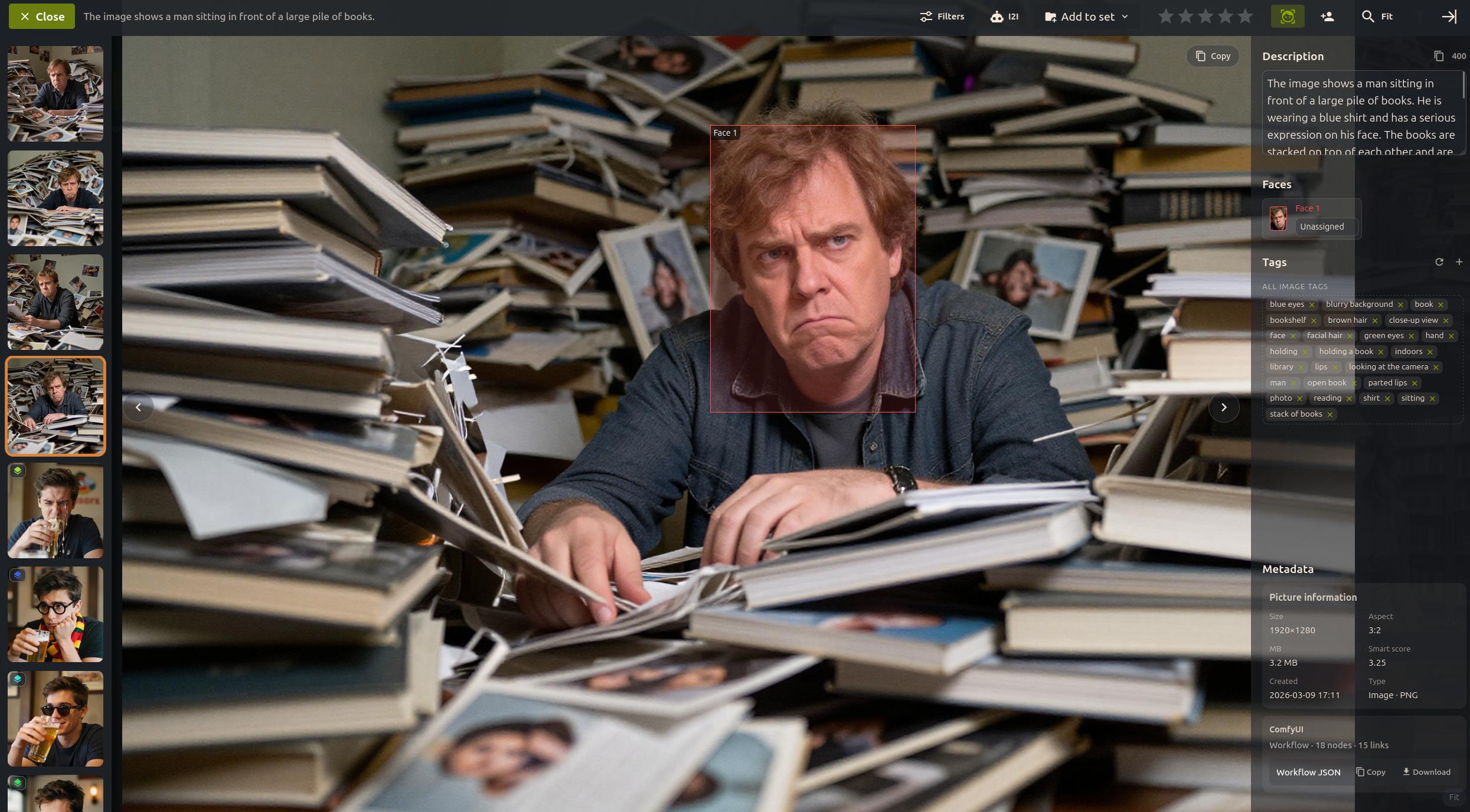 PixlStash image overlay tag management